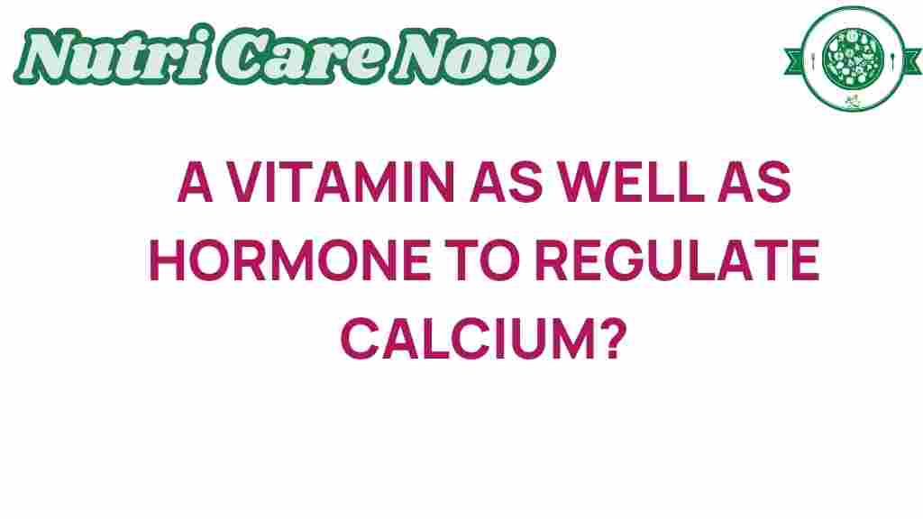 vitamin-d-calcium-regulation