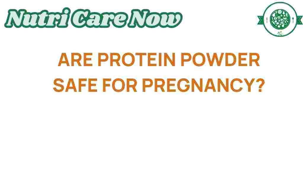 protein-powder-safe-pregnancy