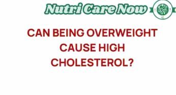 Can Excess Weight Be the Hidden Culprit Behind High Cholesterol?