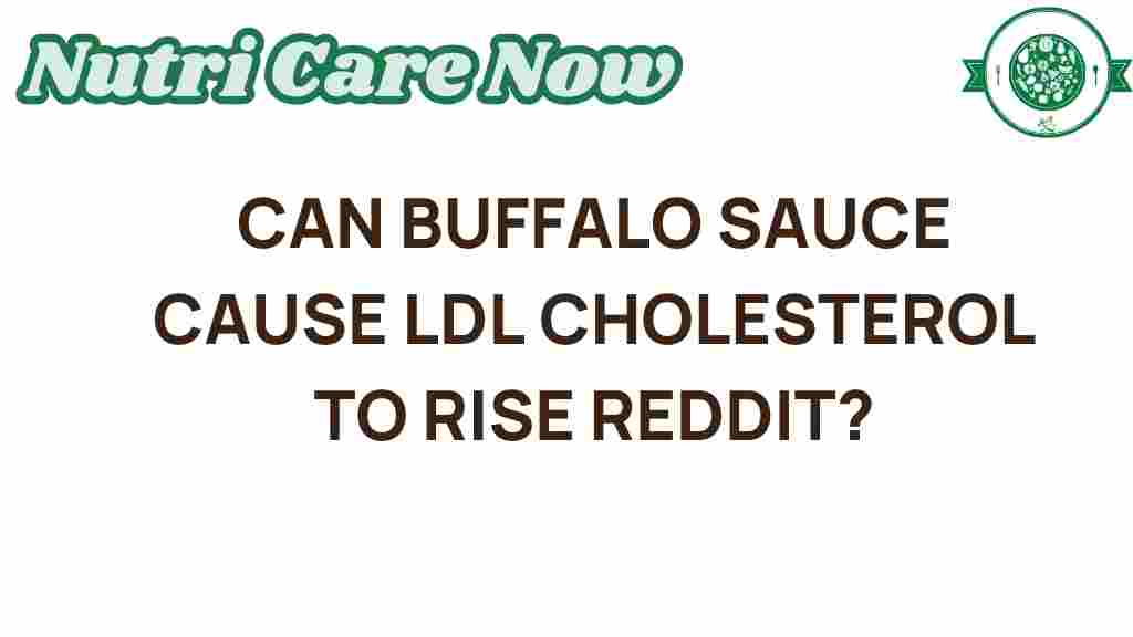 buffalo-sauce-ldl-cholesterol