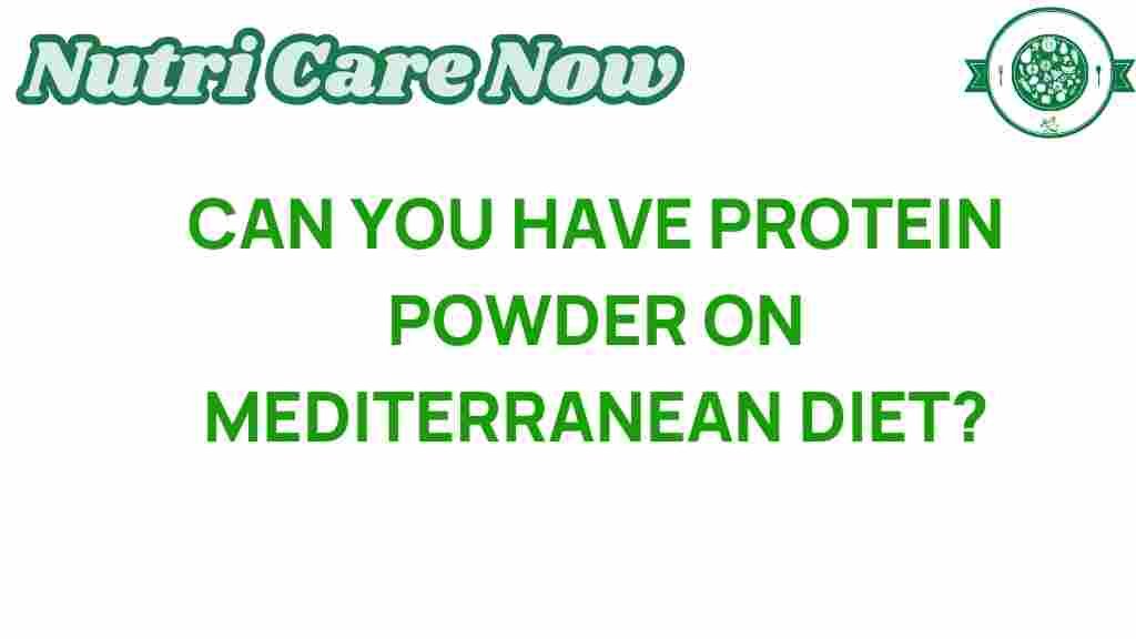 protein-powder-mediterranean-diet