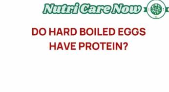 The Protein Power of Hard Boiled Eggs: What You Need to Know