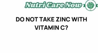 The Surprising Truth: Should You Avoid Zinc with Vitamin C?