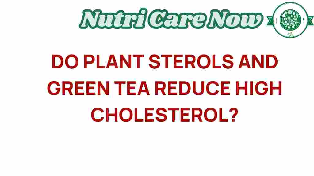 plant-sterols-green-tea-cholesterol