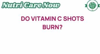 Do Vitamin C Shots Ignite Fat Burning? Unpacking the Myths