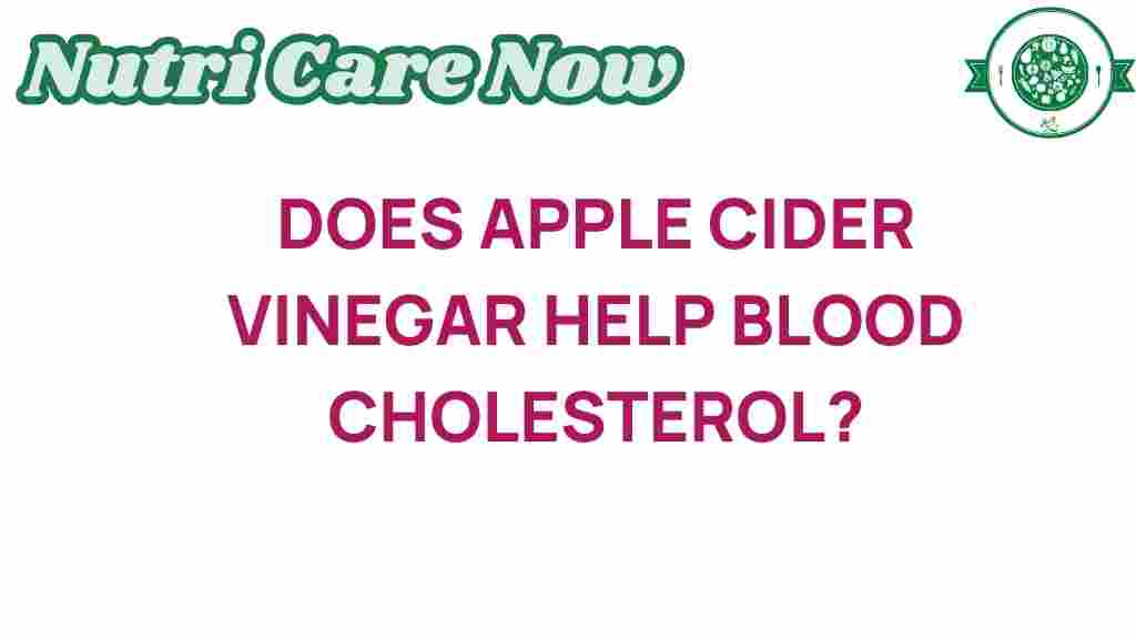 apple-cider-vinegar-cholesterol