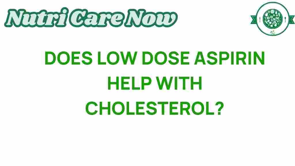 low-dose-aspirin-cholesterol