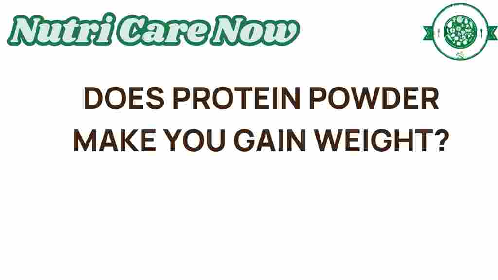 does-protein-powder-weight-gain