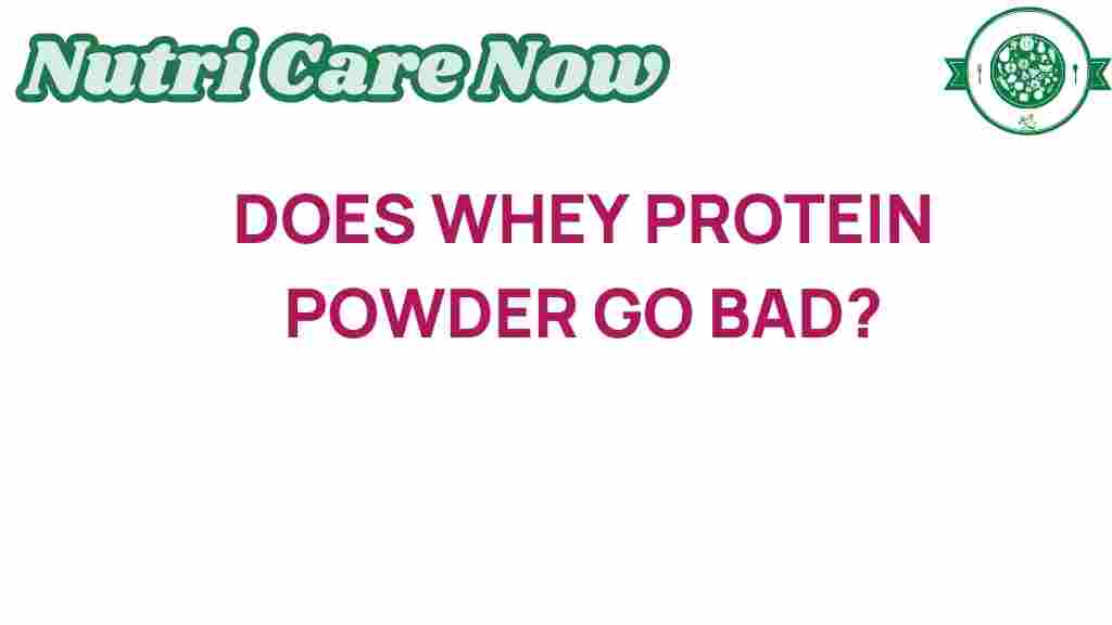 does-whey-protein-go-bad