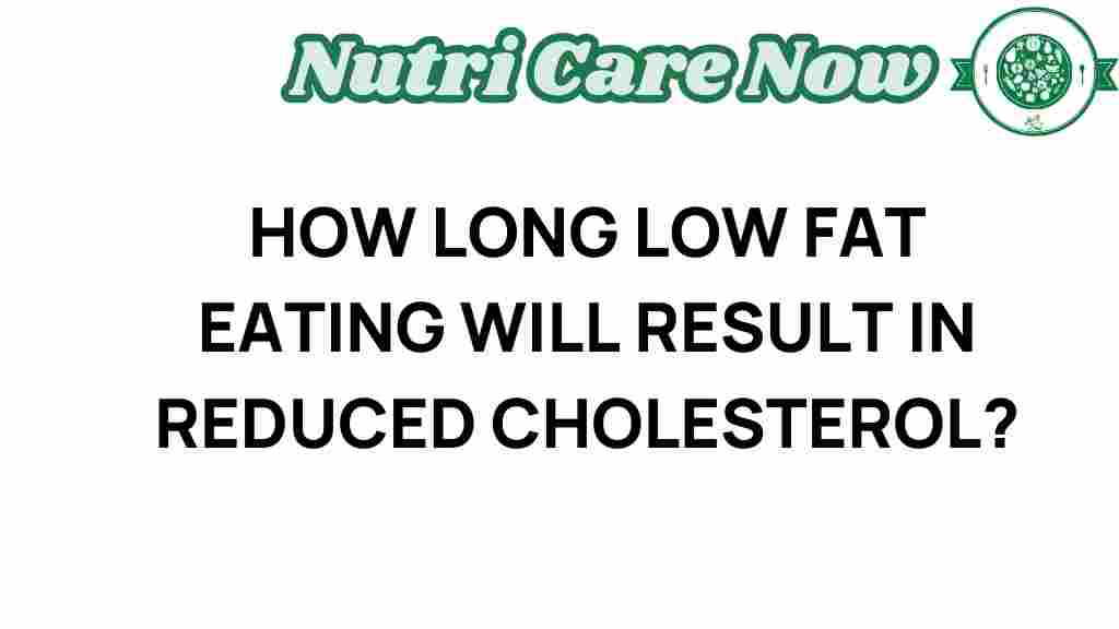 low-fat-diet-cholesterol-reduction