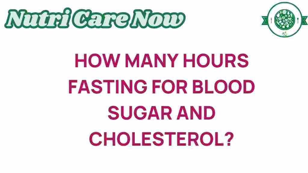fasting-blood-sugar-cholesterol