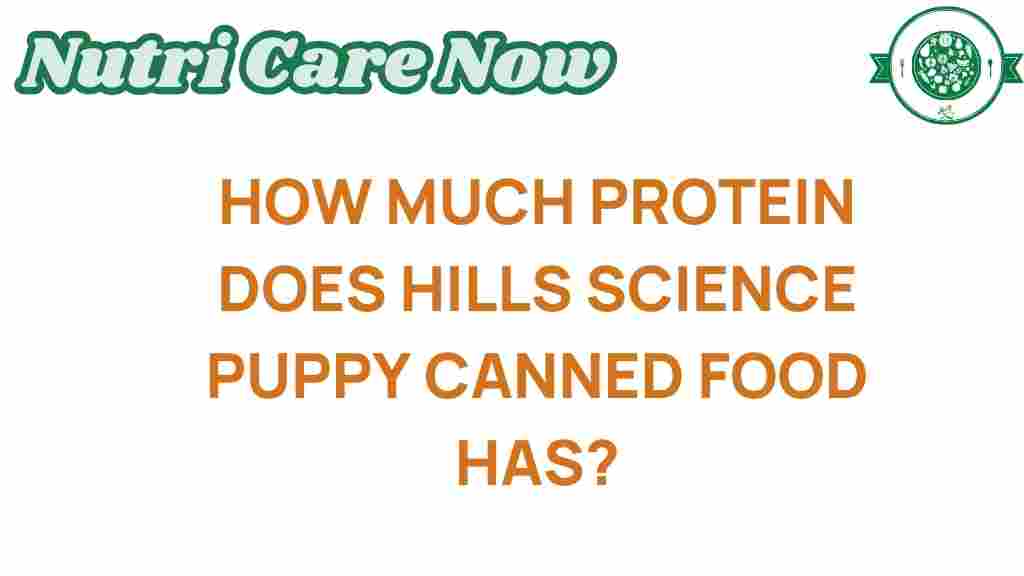 hills-science-puppy-protein-content