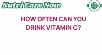 Unlocking the Secrets: How Often Can You Drink Vitamin C?