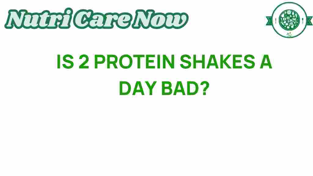 protein-shakes-2-a-day-health-risks
