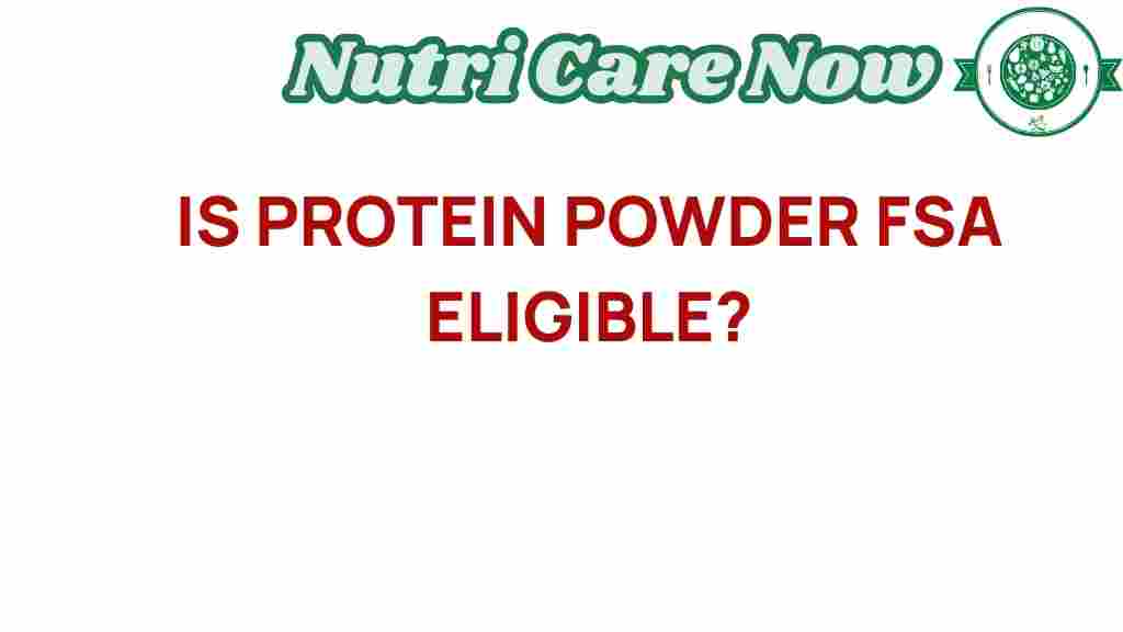 protein-powder-fsa-eligible