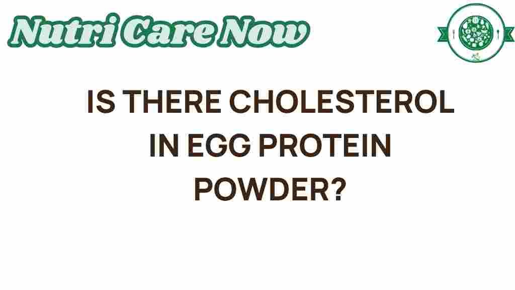 cholesterol-in-egg-protein-powder