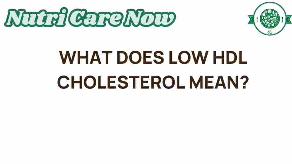 low-hdl-cholesterol-meaning
