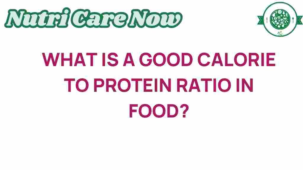 calorie-to-protein-ratio