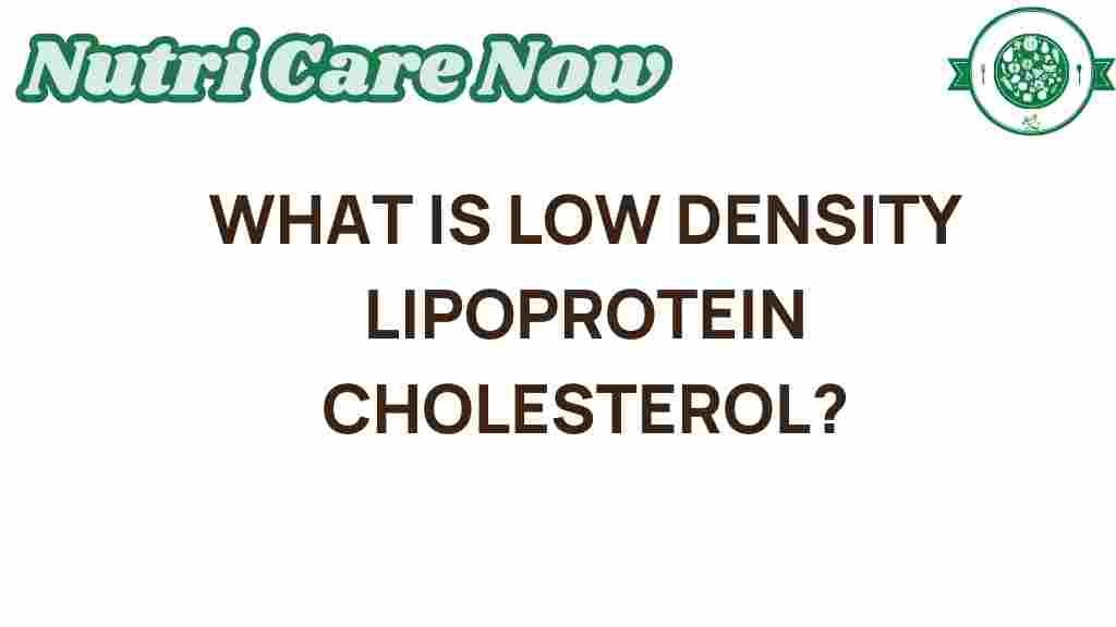 low-density-lipoprotein-cholesterol