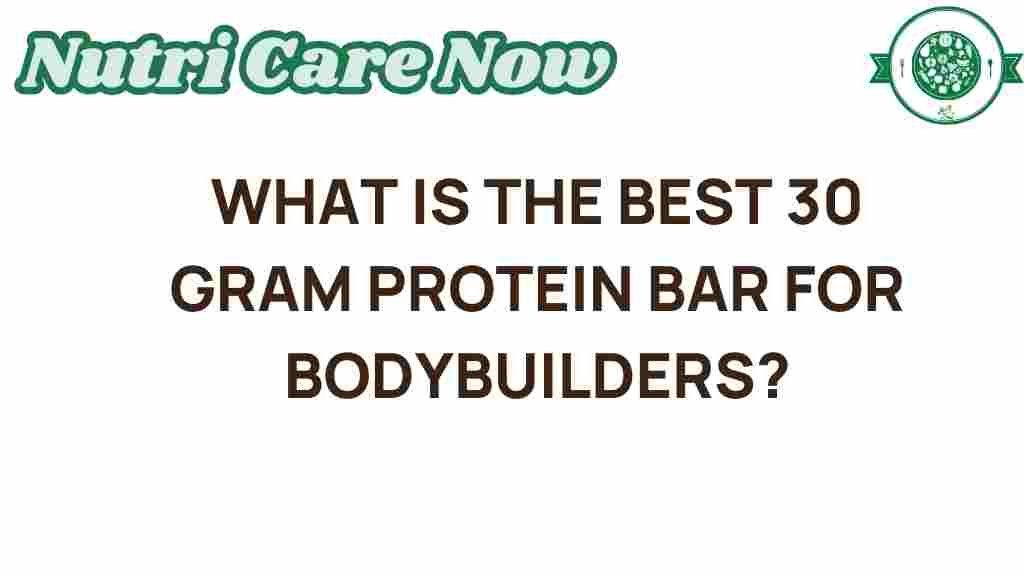 best-30-gram-protein-bar