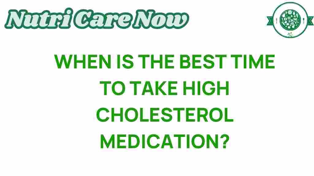 high-cholesterol-medication-timing