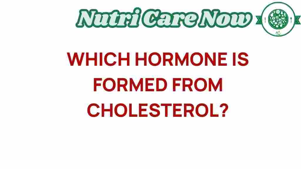 cholesterol-hormone-formation