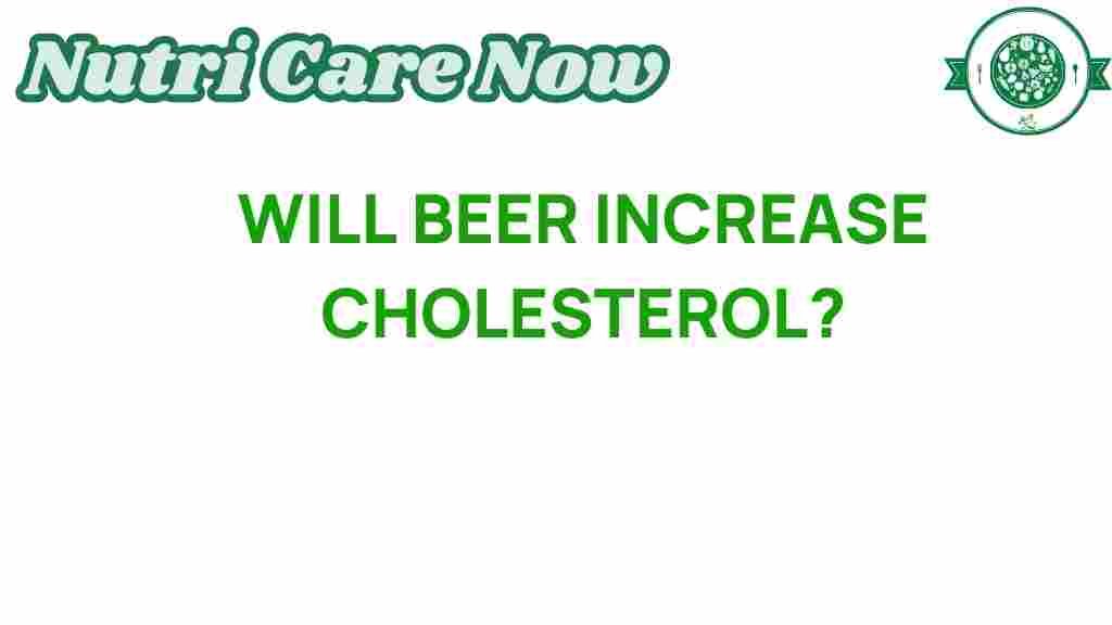 beer-increase-cholesterol