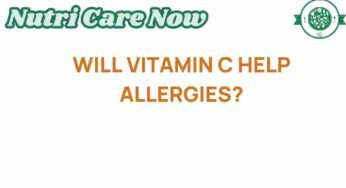 Unraveling the Mystery: Can Vitamin C Alleviate Allergies?